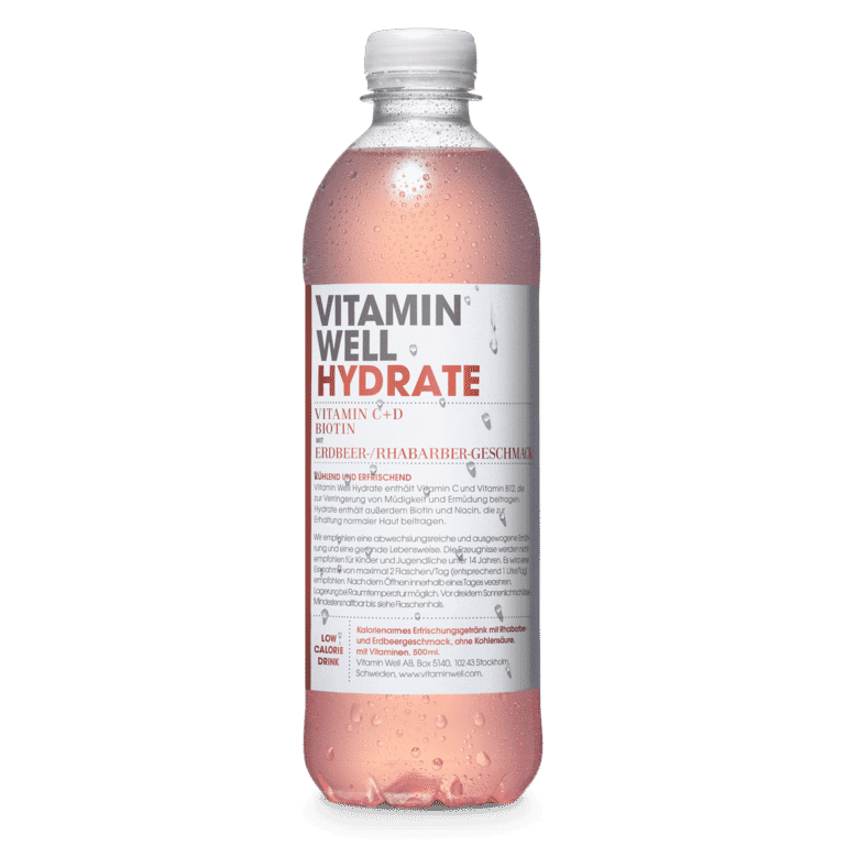 Vitamin Well Hydrate Flasche